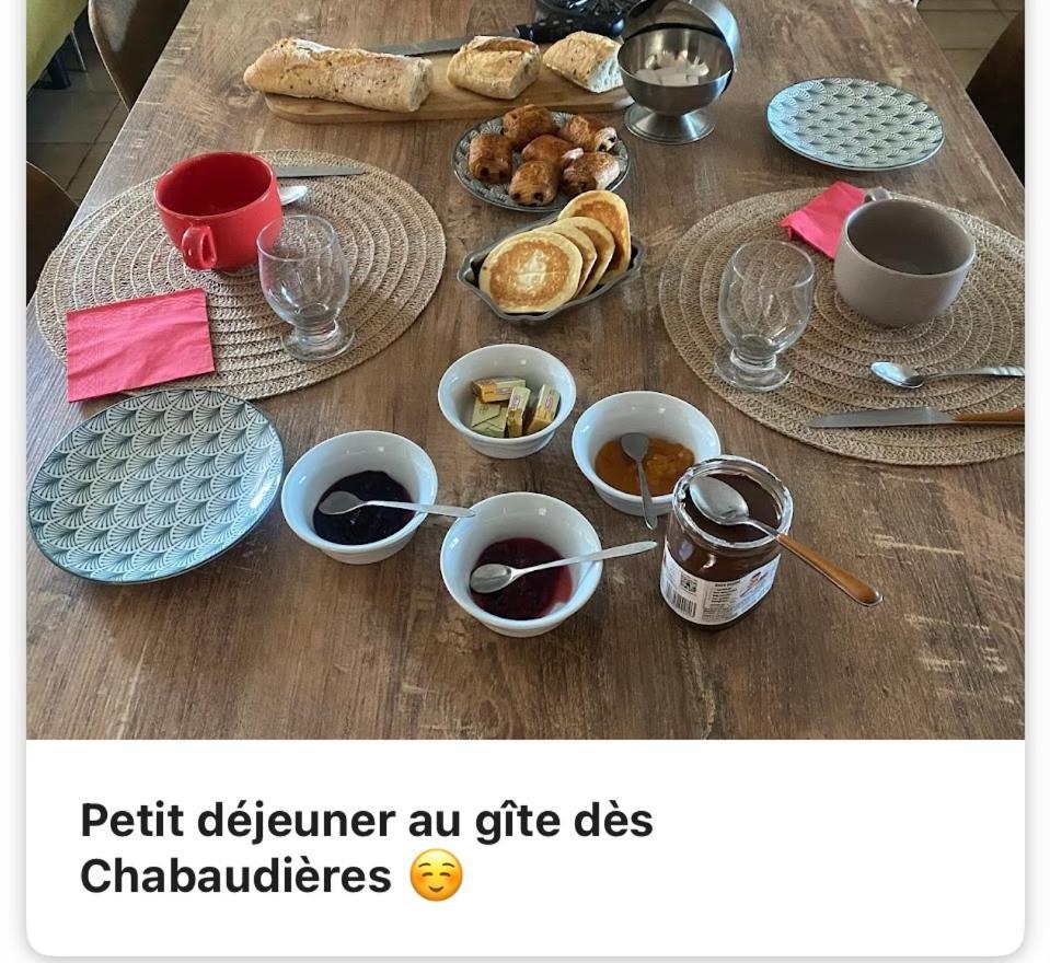 Gite Des Chabaudieres Chaneins Exteriör bild